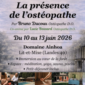 Présence de l'ostéopathe - Domaine Ainhoa - Lit-et-Mixe (Landes)